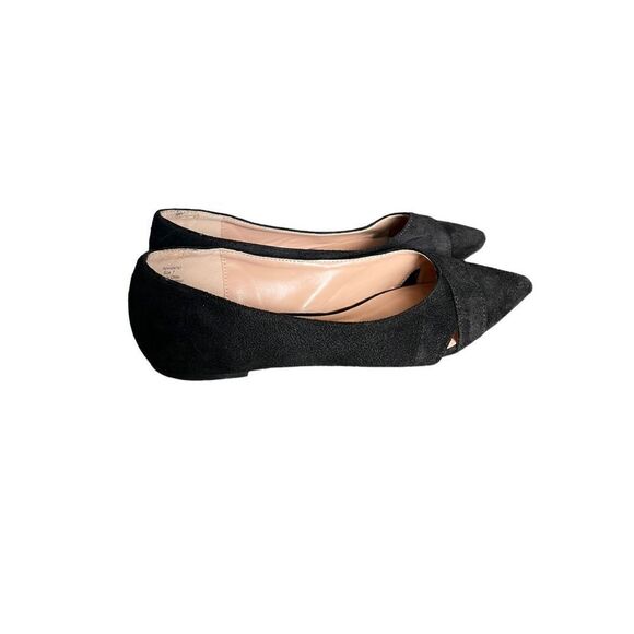 ‎Journee Collection Winslow Black Pointed Toe Flats  Size 7 - Picture 1 of 6